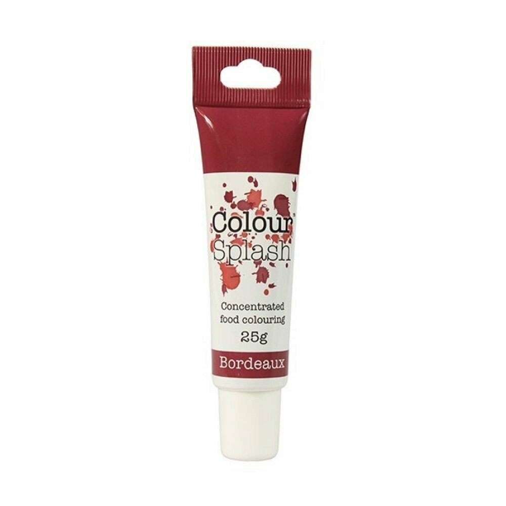 CULPITT Colour Splash Gel Paste Colouring 25g Bordeaux