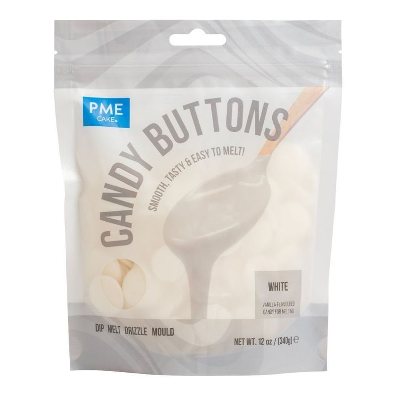 PME White Candy Buttons 340g