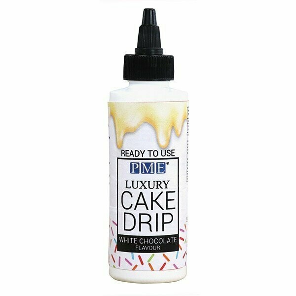 PME - Luxury White Chocolate Flavour Cake Drip - 150g