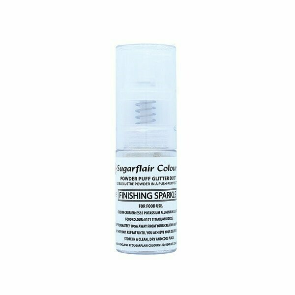 Sugarflair Powder Puff Finishing Sparkle - Gold - 10g