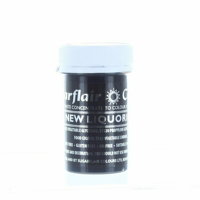 Sugarflair Paste Colours - Spectral Liquorice - 25g