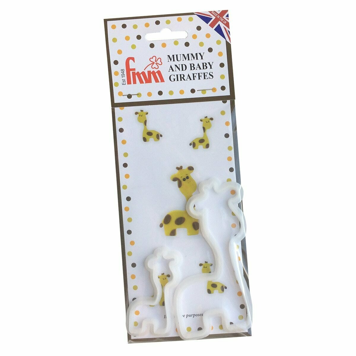 FMM Mummy & Baby Giraffe Cutter Set CUTGIRAFFE