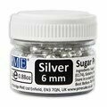 PME SILVER SUGAR PEARLS - 6MM (25G / 0.88OZ)