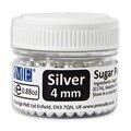 PME SILVER SUGAR PEARLS - 4MM (25G / 0.88OZ) SPS951