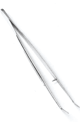 Bexfield 6" Angled Stainless Steel Craft Tweezers S460