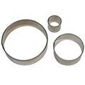 PME STAINLESS STEEL CUTTERS - ROUND SET OF 3 SR254