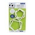 PME FOOTBALL/SOCCER BALL PATTERN CUTTERS SET OF 4 FB49