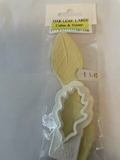 DIAMOND MOULDS - Oak leaf Cutter and Veiner, Large