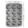 PME NON STICK - 12 CUP MUFFIN PAN (45 X 26.5 X 5CM / 17.7 X 10.4 X 2”) CSB110
