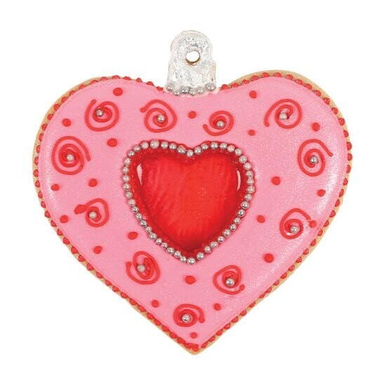 SK Heart Bauble