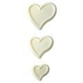JEM NOVELTY CUTTERS - FUNKY HEARTS SET OF 3 112SP012 JEM NOVELTY CUTTERS - FUNKY HEARTS SET OF 3 112SP012
