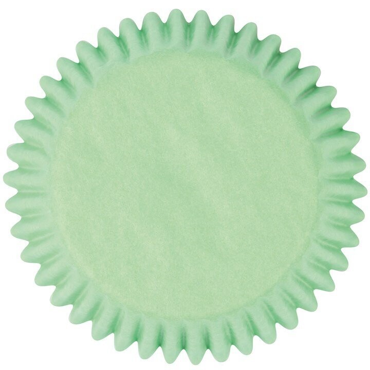Pale Green Baking Cases x50 2416