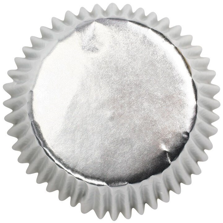 Silver Foil Baking Cases x50 2406 Silver Foil Baking Cases x50 2406