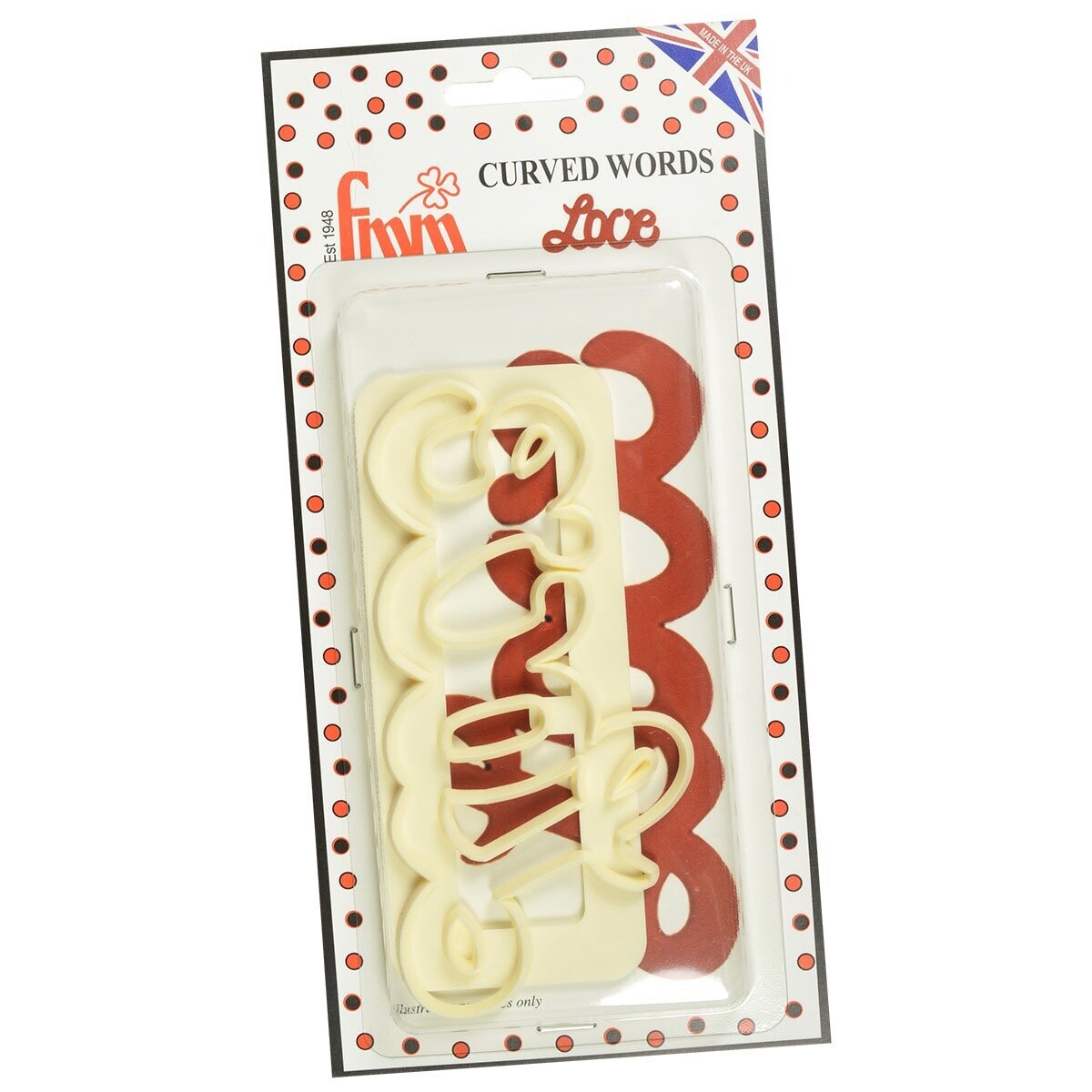 FMM Curved Words - LOVE CUTLOVE