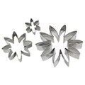 STAINLESS STEEL CUTTERS - DAISY SET OF 3 SD255 STAINLESS STEEL CUTTERS - DAISY SET OF 3 SD255
