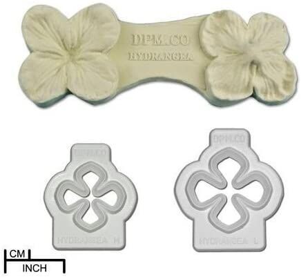 DIAMOND MOULDS - Hydrangea Flexicutter & Veiner