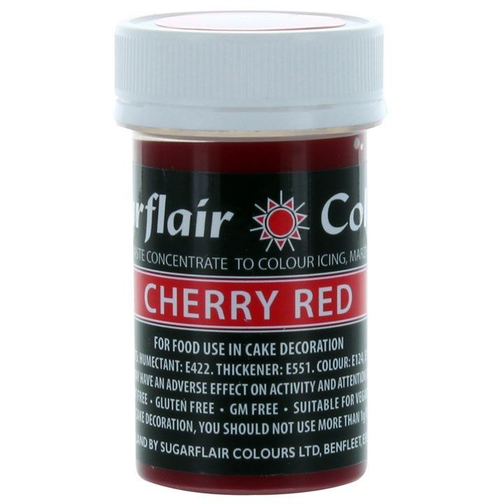 Sugarflair Paste Colours - Pastel Cherry Red - 25g 5221