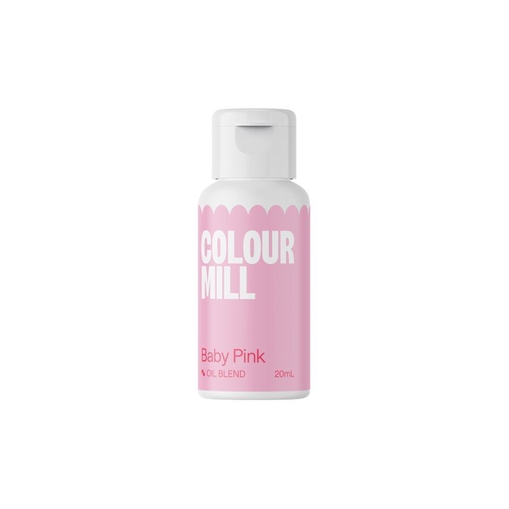 Colour Mill Baby Pink - Oil Based Food Colouring 20ml SKU: 107204 Colour Mill Baby Pink - Oil Based Food Colouring 20ml SKU: 107204