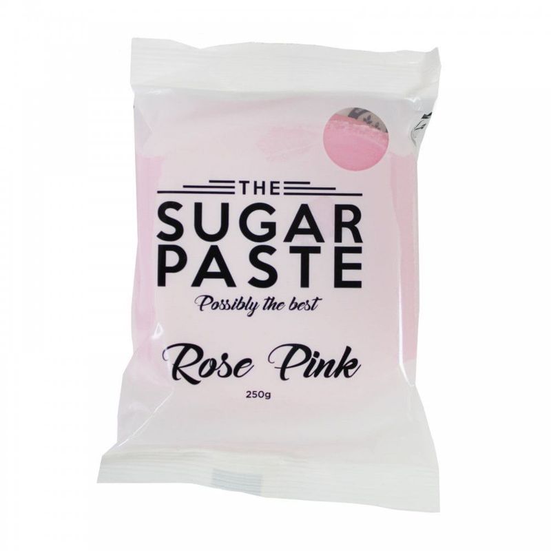 THE SUGAR PASTE Rose Pink - NEW RECIPE - 250g THE SUGAR PASTE Rose Pink - NEW RECIPE - 250g