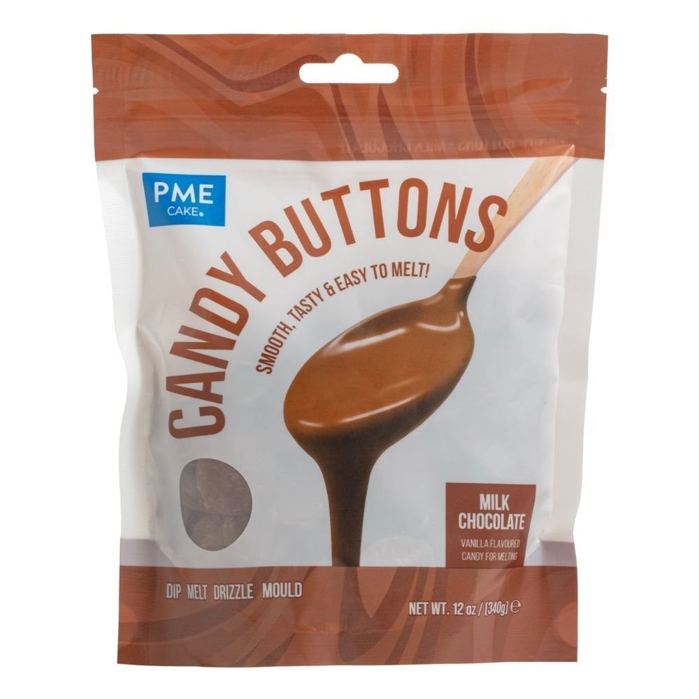PME Milk Chocolate Candy Buttons 340g PME Milk Chocolate Candy Buttons 340g