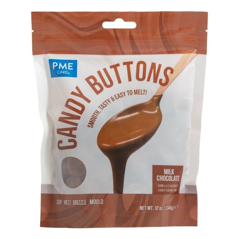 PME Milk Chocolate Candy Buttons 340g