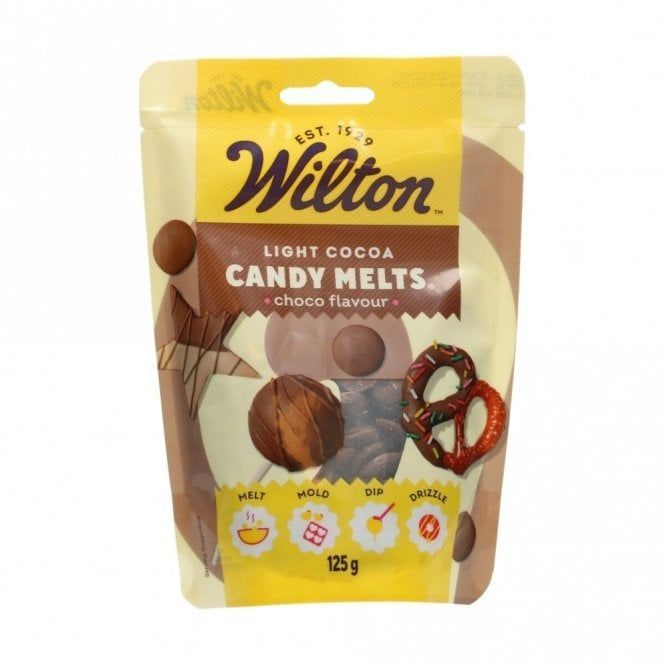 Wilton Light Cocoa Candy Melts 125g Wilton Light Cocoa Candy Melts 125g