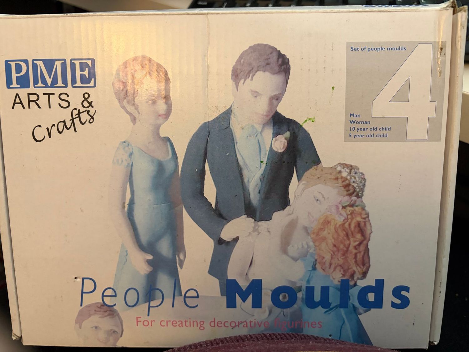 PME 4 People Moulds Sugarcraft Figures Cake Decorating PME 4 People Moulds Sugarcraft Figures Cake Decorating
