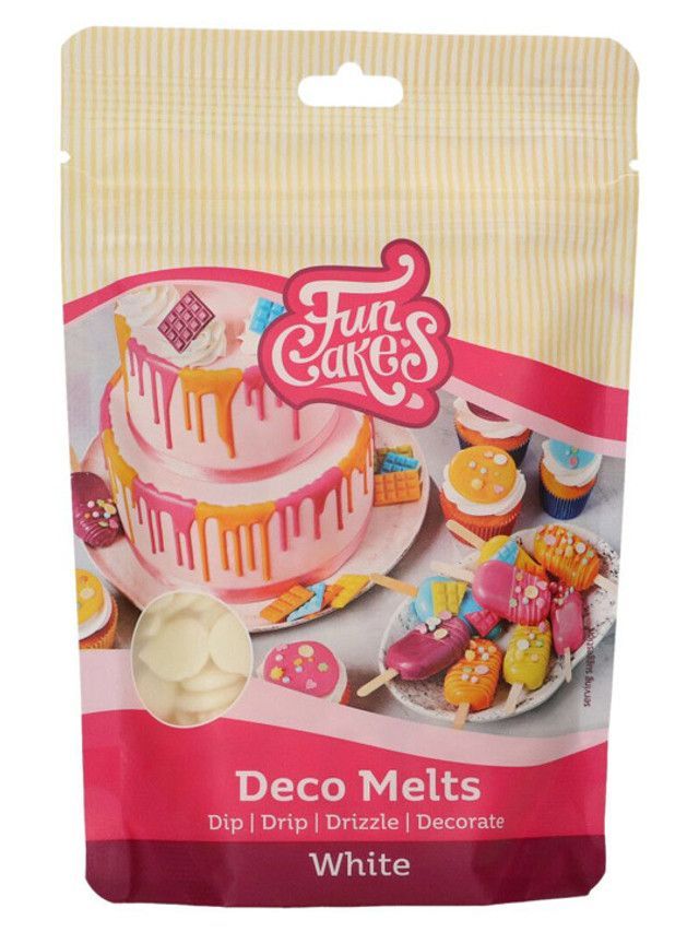 Short Shelf Life - FunCakes White Deco Melts 1kg