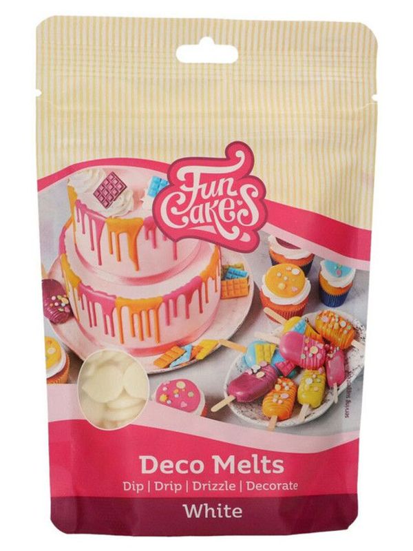 Short Shelf Life - FunCakes White Deco Melts 1kg
