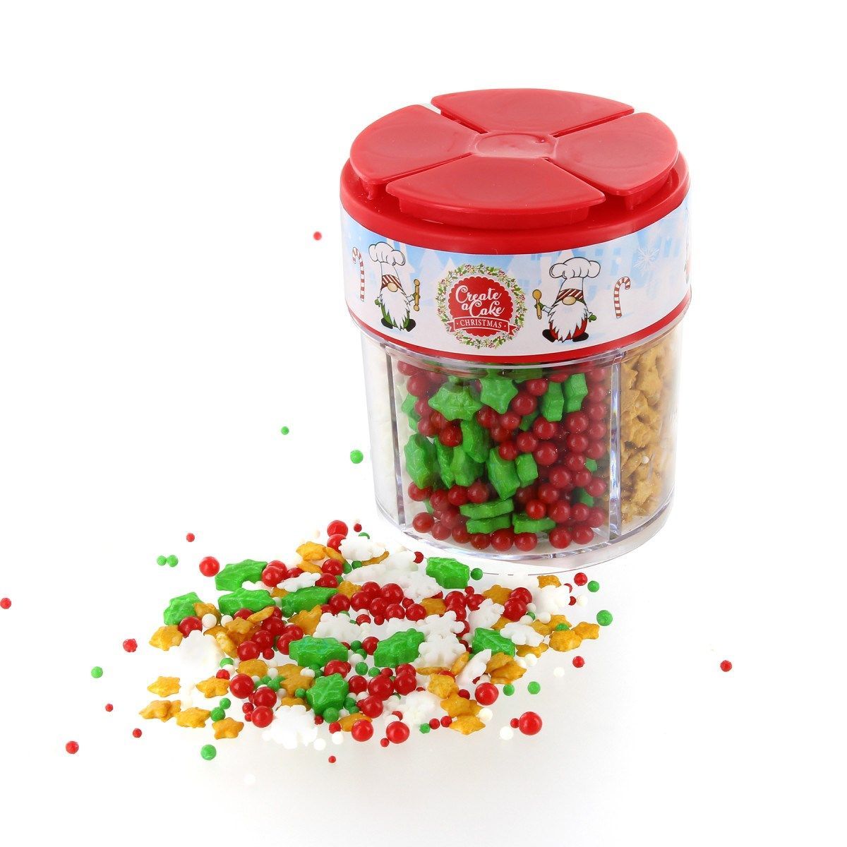 Create A Cake 4 Cell Classic Christmas Mix Create A Cake 4 Cell Classic Christmas Mix