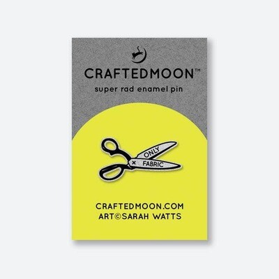 Craftedmoon - Only Fabric Enamel Pin