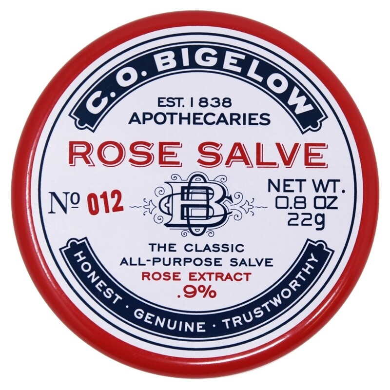 C.O. Bigelow Rose Salve Tin - 0.8oz