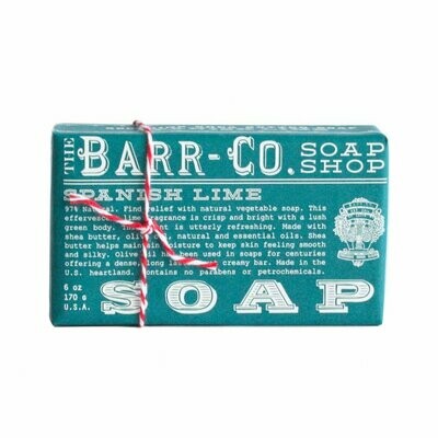 Barr Co. Soap Shop - Spanish Lime 6oz Soap