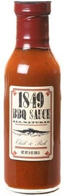 1849 Brand All Natural Thick and Rich BBQ Sauce - 14oz