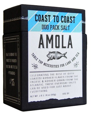 3.5 oz Coast to Coast Duo Pack Sea Salt