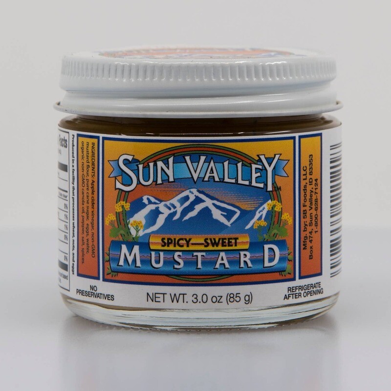 3.0 Oz Sun Valley Mustard - Spicy Sweet