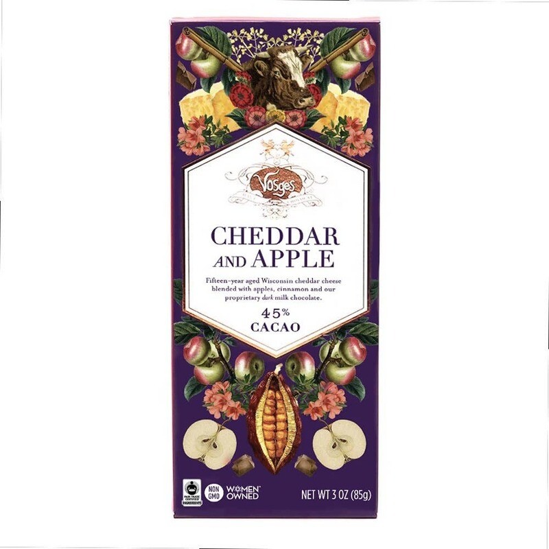 Cheese &amp; Chocolate Bars - Cheddar &amp; Apple