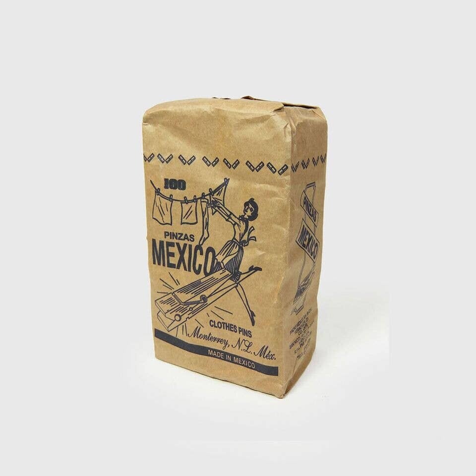 Vintage Clothes Pin Bag