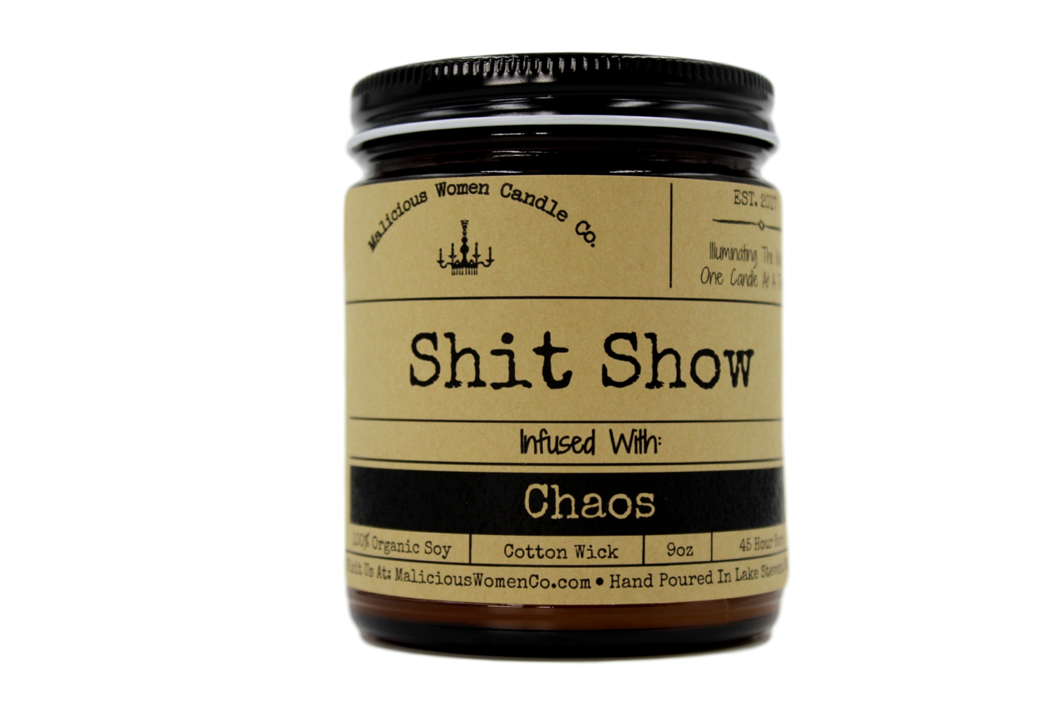 Malicious Women Candle co - Shit Show - Infused with Chaos