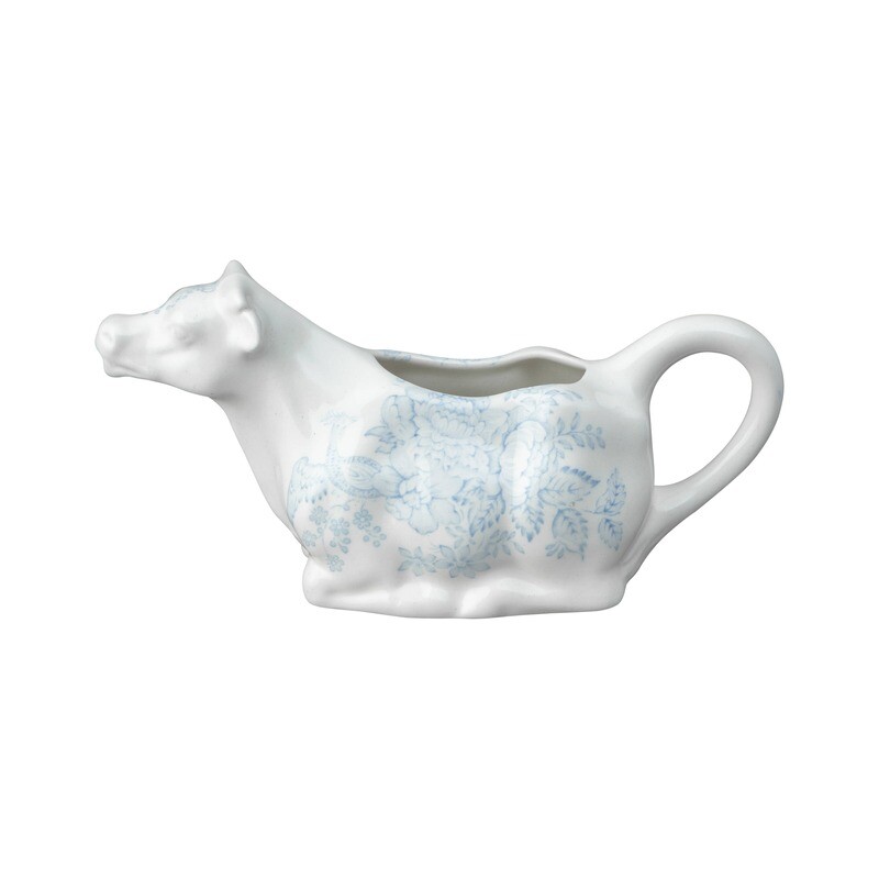 Blue Asiatic Pheasant Cow Creamer Boxed