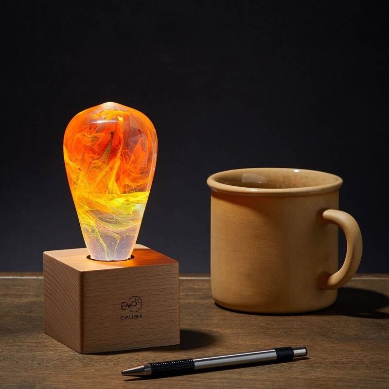 Nebula Led Bulb with base