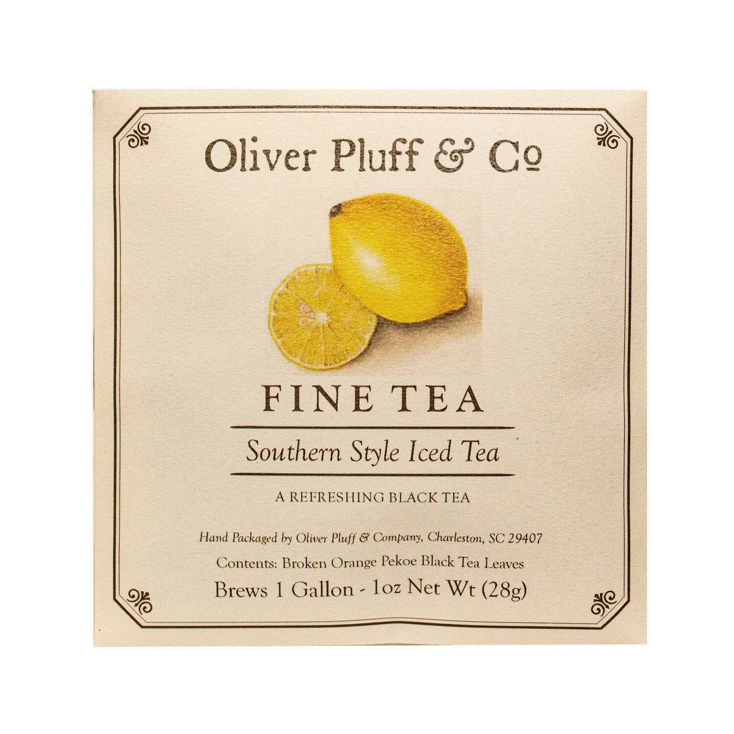 Oliver Pluff & Co - Southern Style Iced Tea - 1 Gallon Envelope
