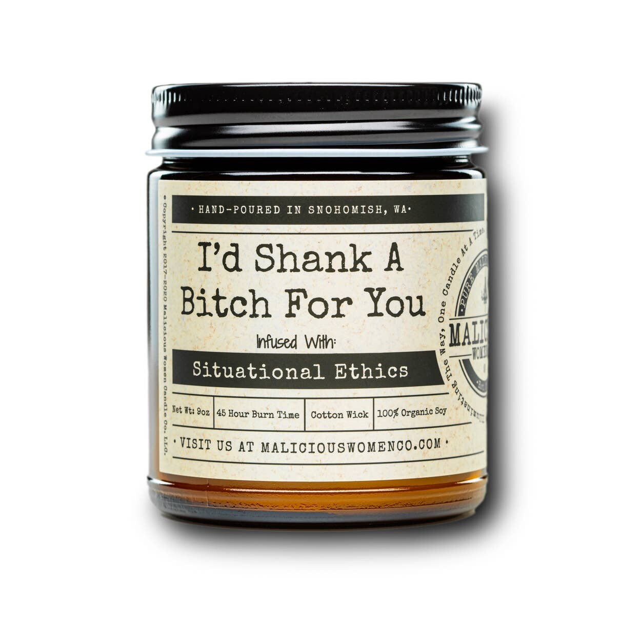 I&#39;d Shank A Bitch For You - &quot;Situational Ethics&quot;