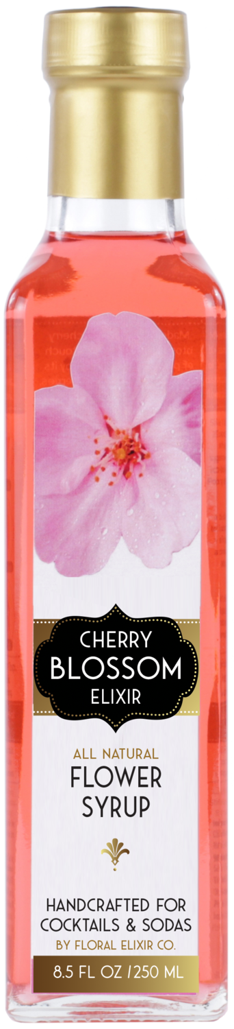Floral Elixir Co. - Cherry Blossom Cocktail &amp; Soda Syrup