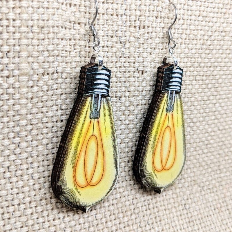 Light Bulb Earrings