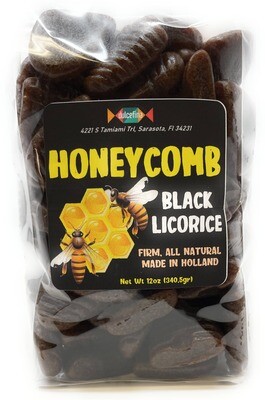 Dutch Honey Bee Black Licorice