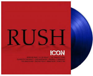 Rush Icon Cobalt Blue Vinyl Record