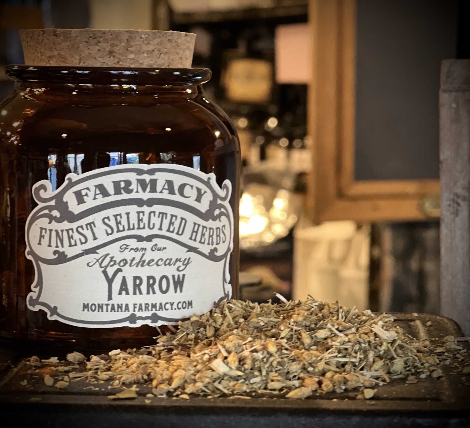 Farmacy Apothecary Jar Herb Collection / Yarrow