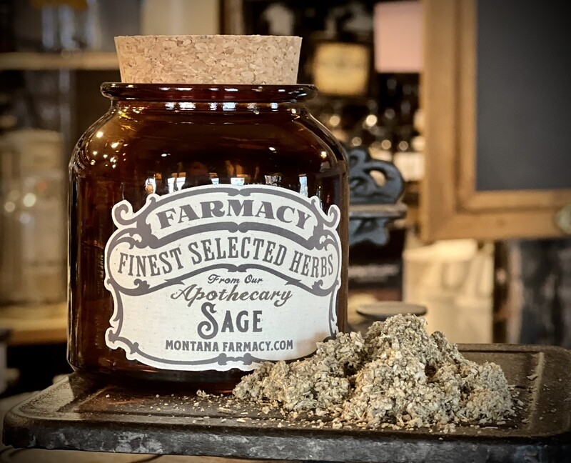 Farmacy Apothecary Jar Herb Collection / Sage