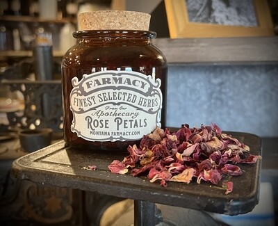 Farmacy Apothecary Jar Herb Collection / Rose Petals